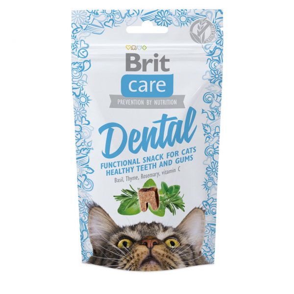 Brit лакомство для кошек для чистки зубов