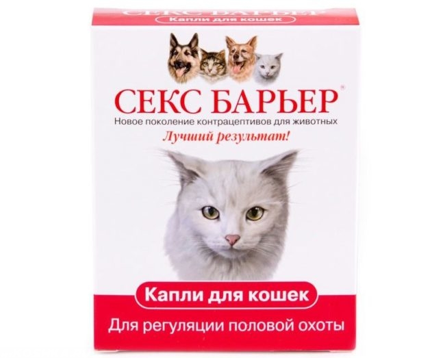 Гормональные таблетки для прекращения течки у кошки