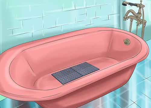 Как помыть кота в домашних условиях - Сама ванна должна быть безопасной.