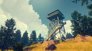 Image of the watchtower from Firewatch by Campo Santo